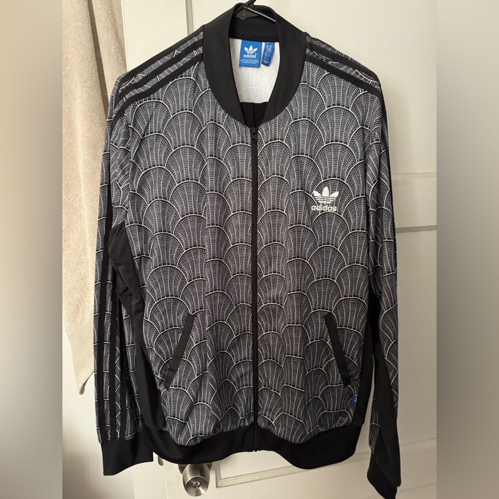Adidas shell star superstar track jacket